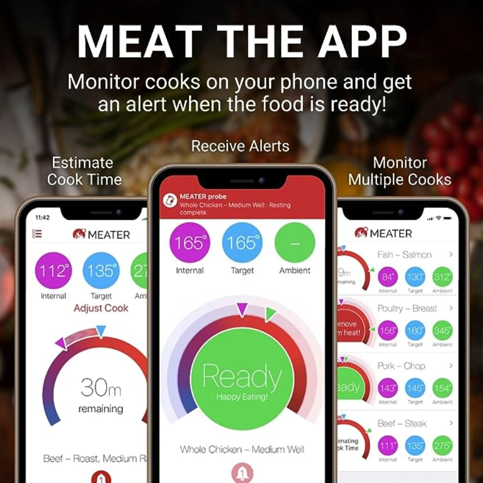 Wireless Smart Meat Thermometer